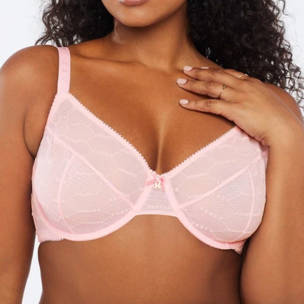 NWT 36DD Savage X Fenty Pink Unlined Bra